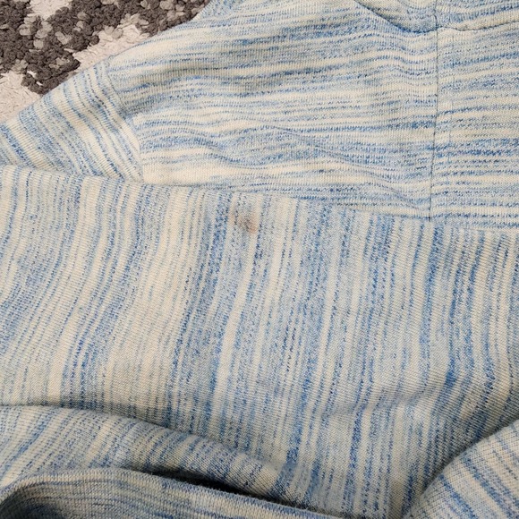 Nike blue and cream full zip up women's size small hoodie - Picture 5 of 7